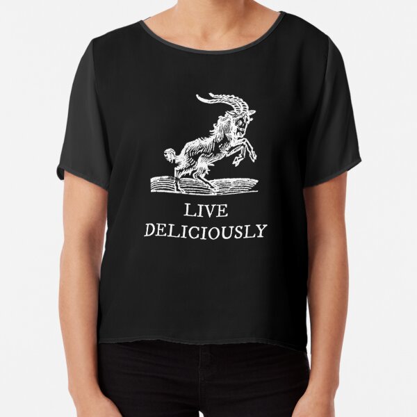 Live Deliciously Chiffon Top