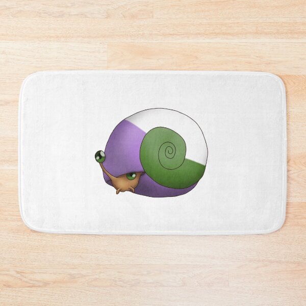 Item preview, Genderqueer Coming Out Pride Snail designed and sold by PrideSnails.