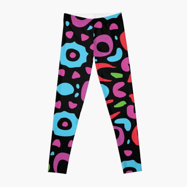 Floral Abstract Multi Colour Mandala 3 Leggings