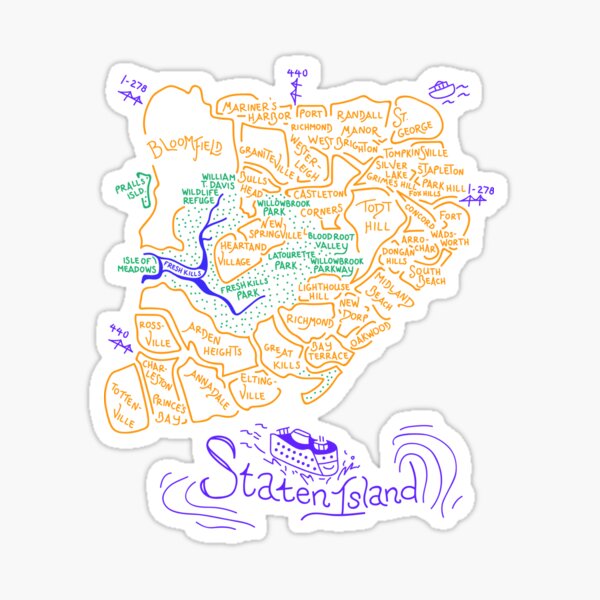 Aperçu de l'œuvre Staten Island créée et vendue par andryn.