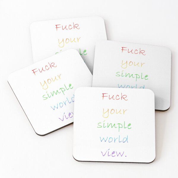 Item preview, Fuck your simple worldview designed and sold by KBwiththeTees.