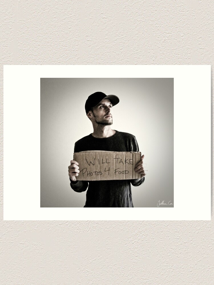 Thumbnail 1 of 3, Art Print, Will Take Photos 4 Food designed and sold by Spiiral.