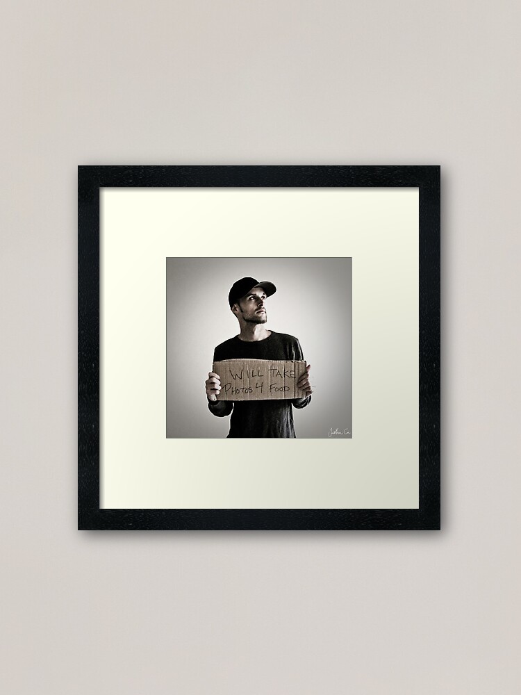 Thumbnail 1 of 7, Framed Art Print, Will Take Photos 4 Food designed and sold by Spiiral.