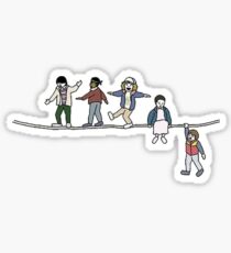 stranger things stickers redbubble