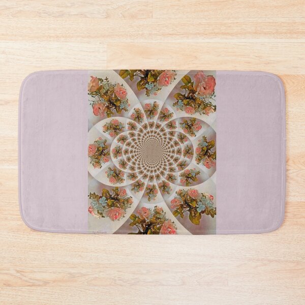 Item preview, Floral Kaleidoscope Pink designed and sold by Faye Anastasopoulou.