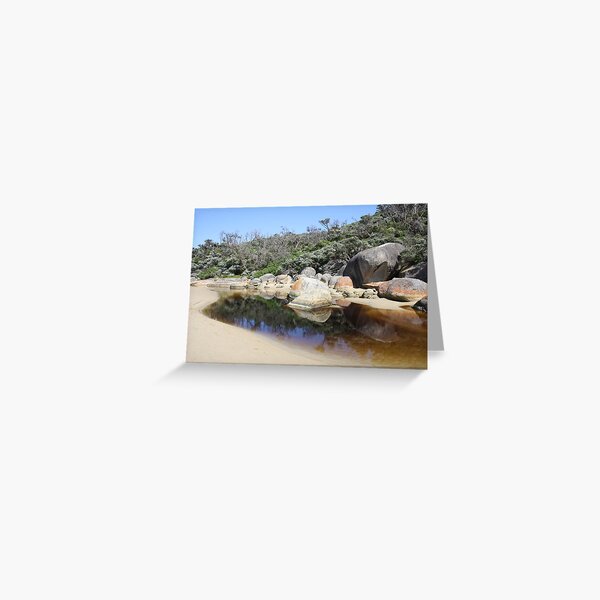 Item preview, Rock reflections in Tidal River designed and sold by Glen Sheppard.