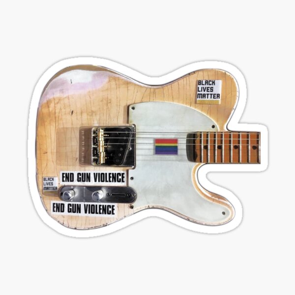 Harry Styles Guitar Sticker