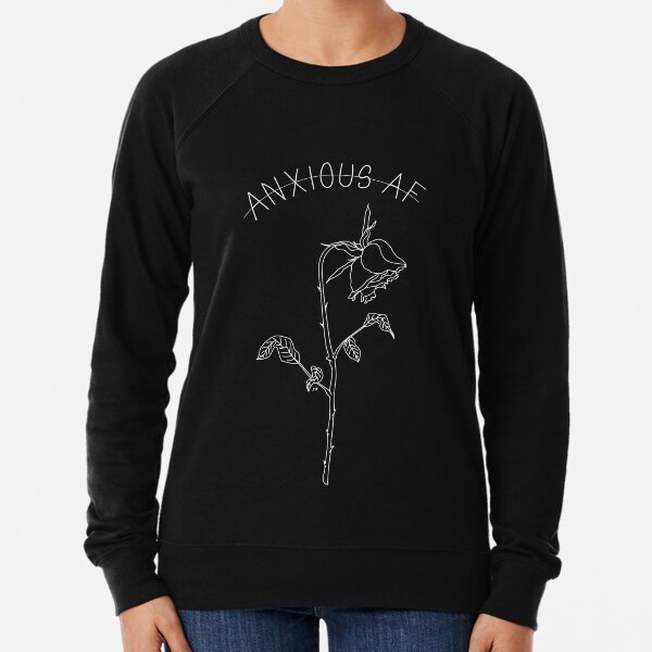 Item preview, Anxious AF designed and sold by LadyMorgan.