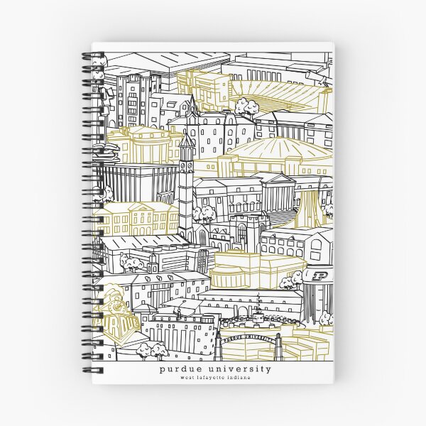 Item preview, Purdue University Campus Artwork designed and sold by townsvilleart.