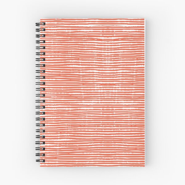 Item preview, Rustic Striped Abstract, Orange, Coral designed and sold by meggydesigns.