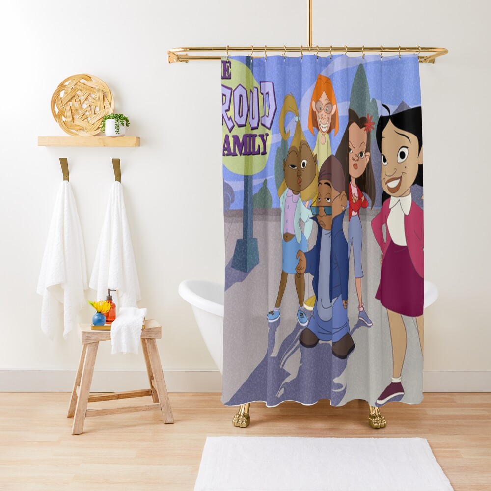 "The Proud Family" Shower Curtain for Sale by JenniferM98 Redbubble