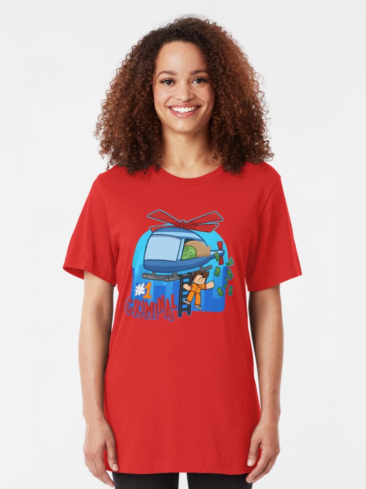 1 Criminal T Shirt By Kxradraws Redbubble - t shirt roblox criminal