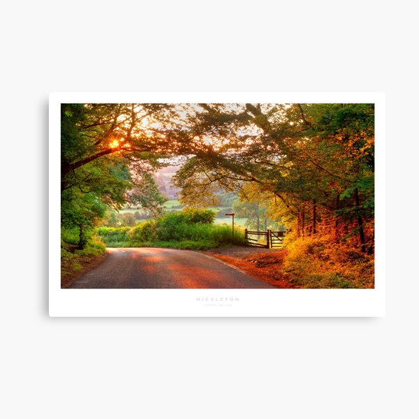 Mickleton, Gloucestershire Canvas Print
