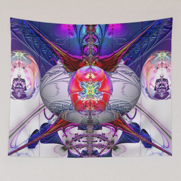 Item preview, Cracking Up:  A Fractured Fractal designed and sold by barrowda.