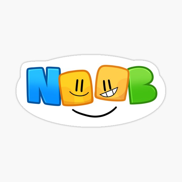 Pocket Noob Stickers Redbubble - noob in pocket roblox