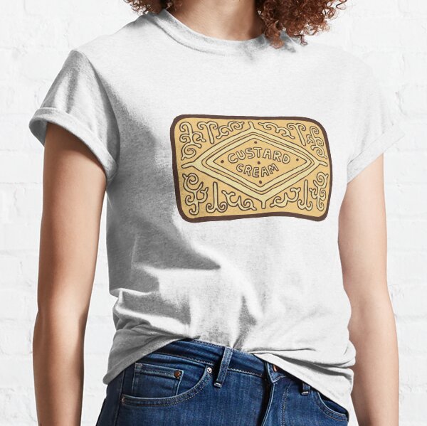 custard cream t shirt