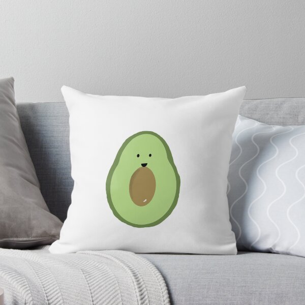 Aperçu de l'œuvre Dessin d'avocat kawaii face créée et vendue par Whimsytale.