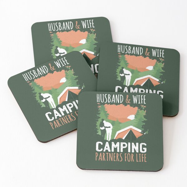 Item preview,  Husband and Wife Camping Partners for life.  designed and sold by FFelder.