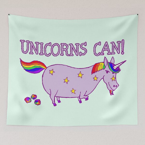 Item preview, Unicorns Can designed and sold by StudioMeyringer.