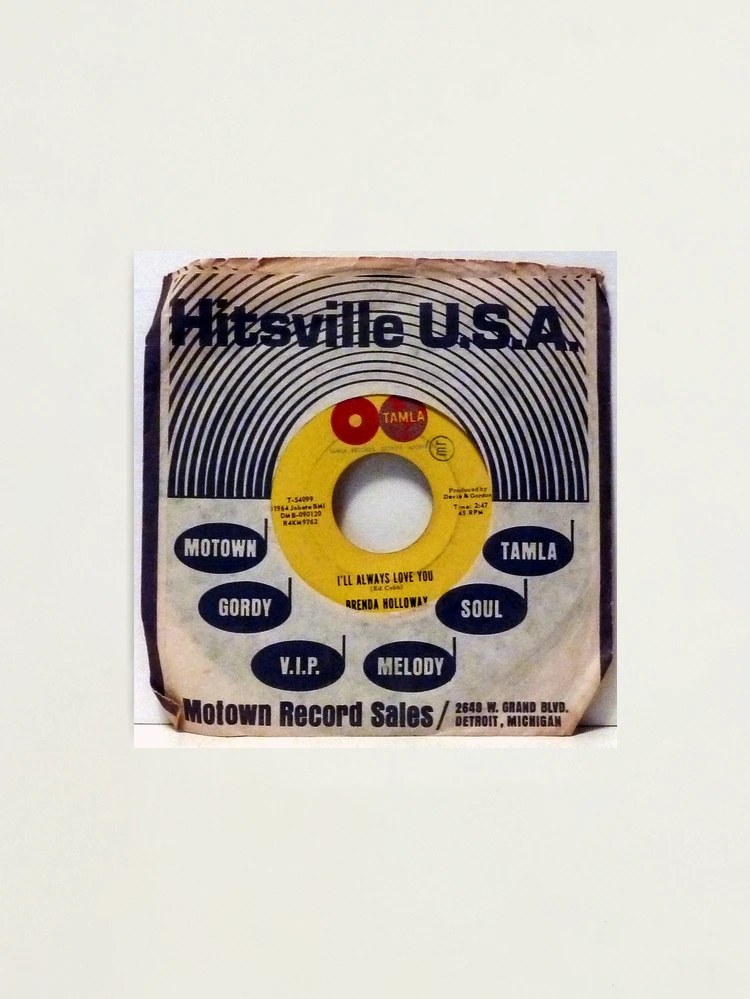 Hitsville USA, Motown, Tamla, Company sleeve, 45, 1964, soul, r