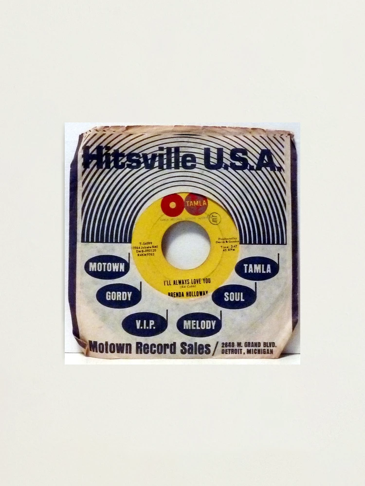 Hitsville USA, Motown, Tamla, Company sleeve, 45, 1964, soul, r