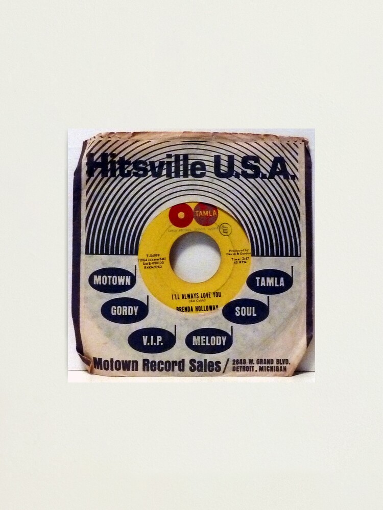 Hitsville USA, Motown, Tamla, Company sleeve, 45, 1964, soul, r