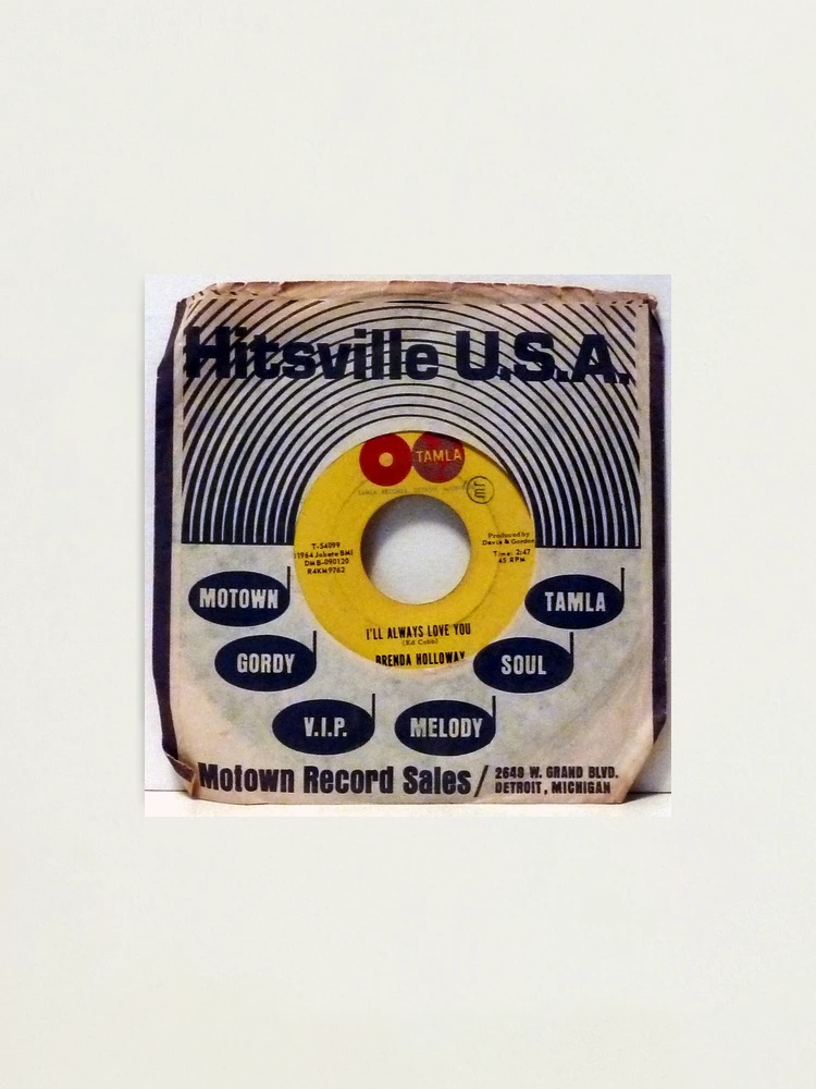 Hitsville USA, Motown, Tamla, Company sleeve, 45, 1964, soul, r