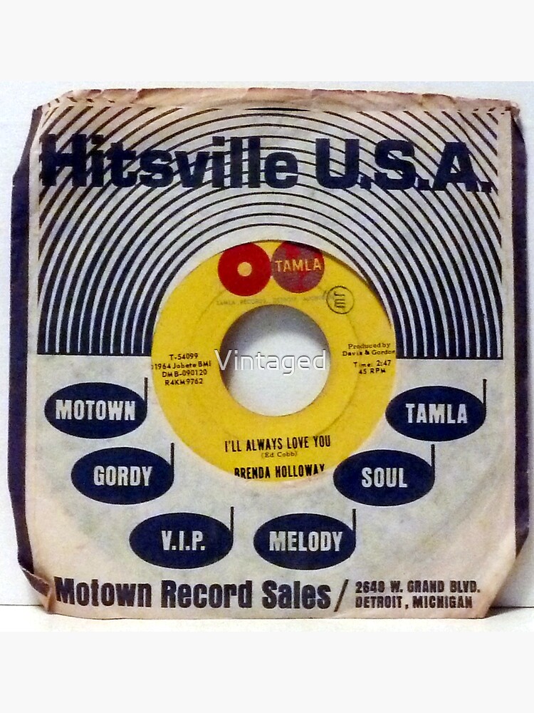 Hitsville USA, Motown, Tamla, Company sleeve, 45, 1964, soul, r