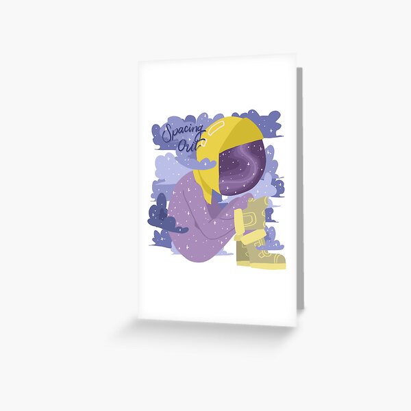spacing out Greeting Card