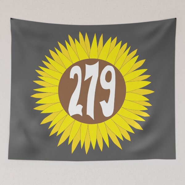 Item preview, Hand Drawn California 279 Area Code Sunflower designed and sold by itsrturn.