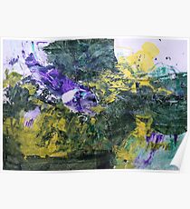 Original Art Large Wall Art - "Progress" - Modern Abstract Expressionism Painting Poster