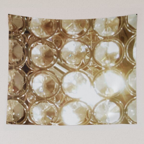 Item preview, Photographic Image of Brilliant Crystals and Gold Tones designed and sold by CrazyCraftLady.