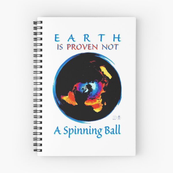 Item preview, Earth Proven Not A Spinning Ball designed and sold by AnubisApparel.