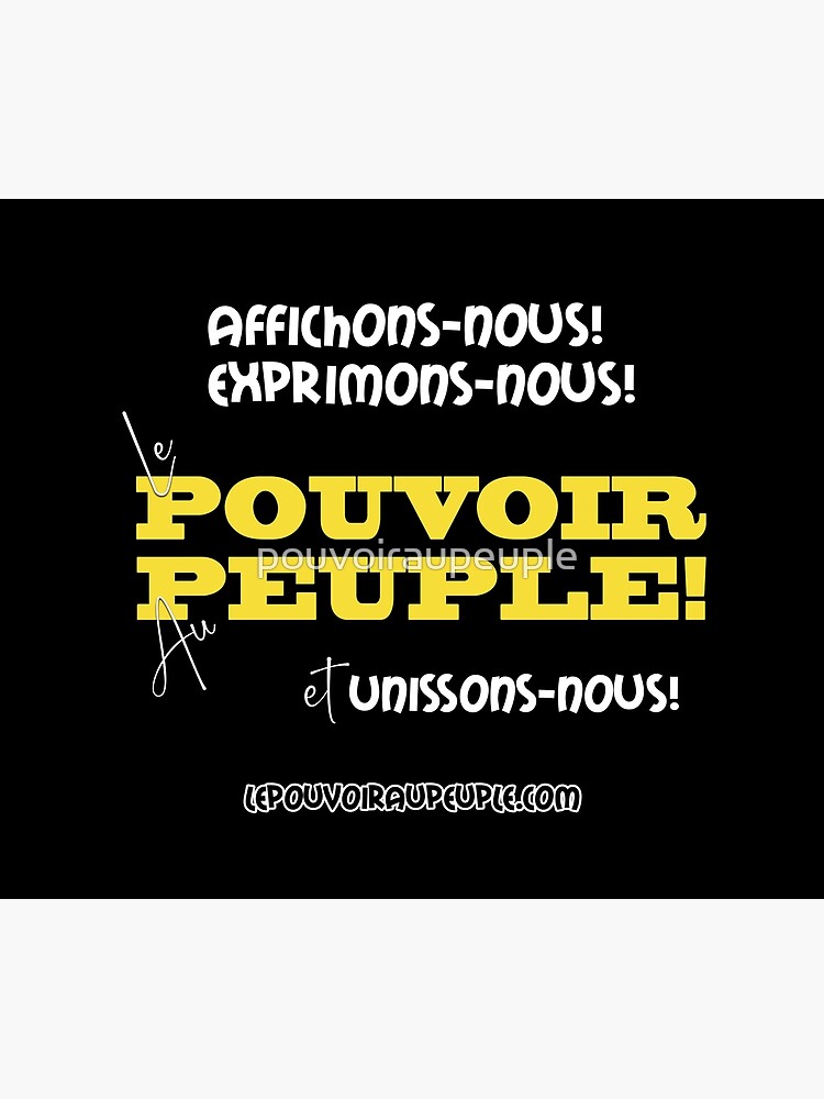 « LE POUVOIR APPARTIENT AU PEUPLE! (II) » par pouvoiraupeuple