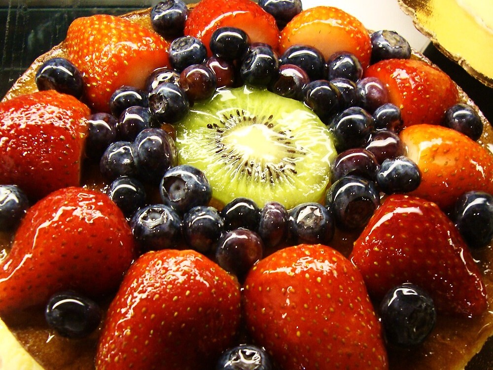 "Glazed Fruit" by Allison Flores Redbubble