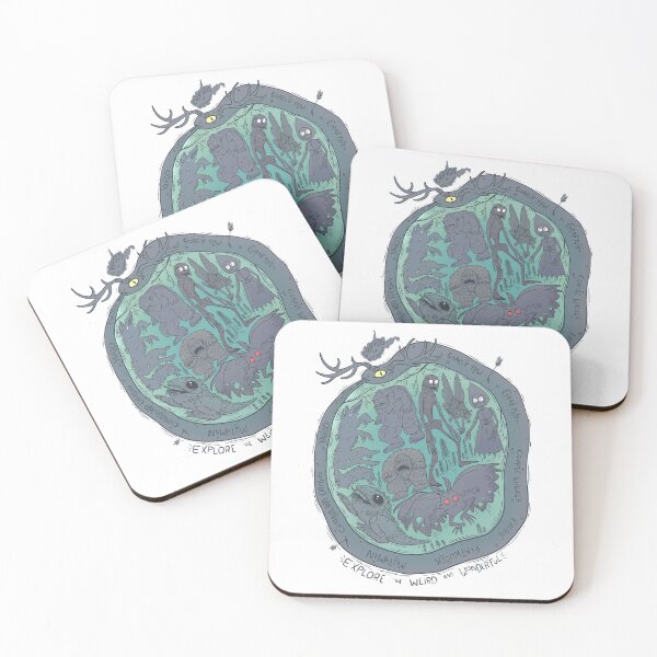 Item preview, Colorful West Virginia Cryptids and Cryptozoology designed and sold by Egertron.