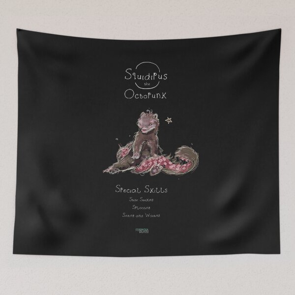 Item preview, 'Squidipus Sits' by Stringer Things (Hannah Stringer) designed and sold by stringerthings.