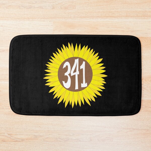 Item preview, Hand Drawn California 341 Area Code Sunflower designed and sold by itsrturn.