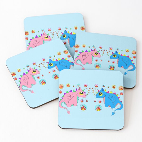 Item preview, Dragons blowing bubbles designed and sold by Melanie Jeyakkumar.