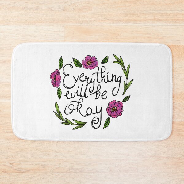 Item preview, Everything Will Be Okay Marker Illustration designed and sold by arlieopal.