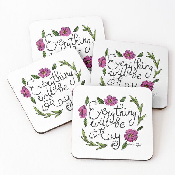 Item preview, Everything Will Be Okay Marker Illustration designed and sold by arlieopal.
