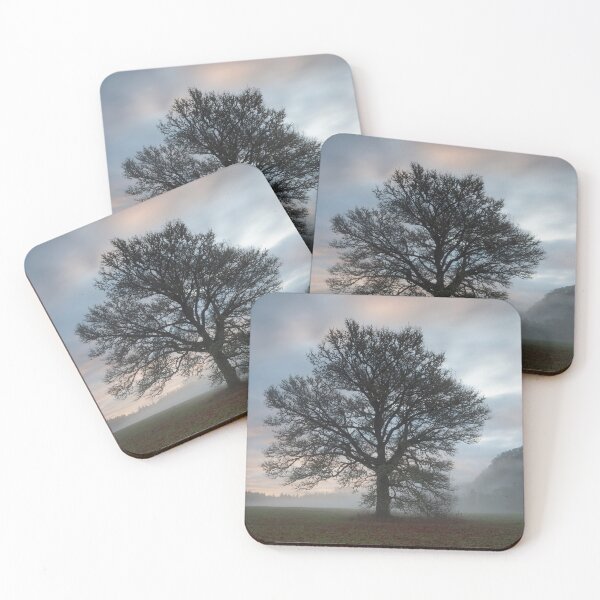 Item preview, lone tree at sunrise designed and sold by codaimages.