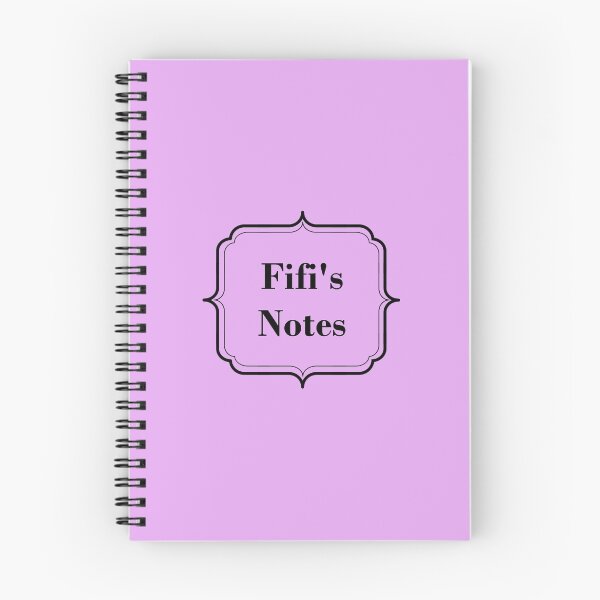 Item preview, Fifi's notes - formal designed and sold by Fiona Doyle.