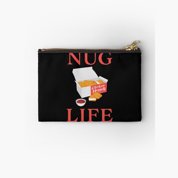 Item preview, Nug Life Cute Chicken Nuggets print designed and sold by tronictees.