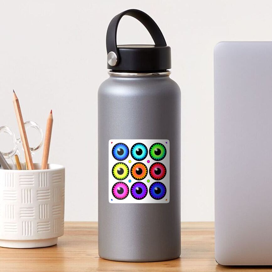 Silly Eyes Sticker