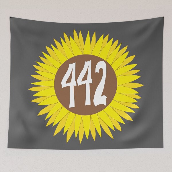 Item preview, Hand Drawn California 442 Area Code Sunflower designed and sold by itsrturn.