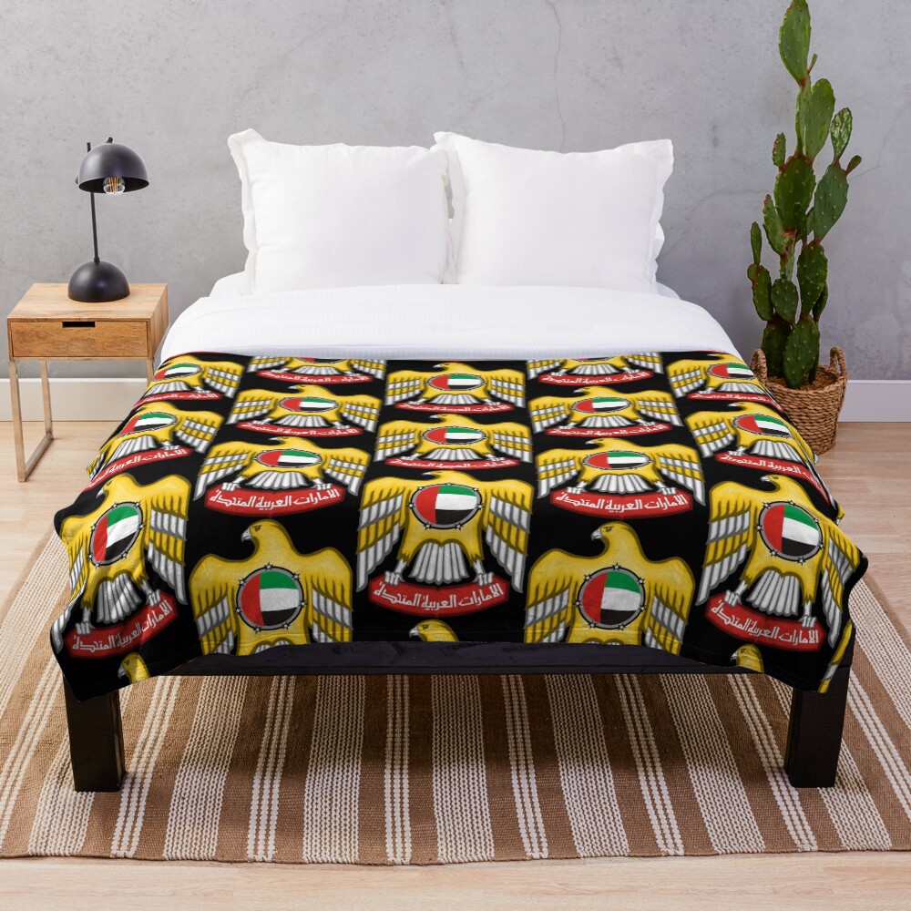 "United Arab Emirates emblem" Throw Blanket for Sale by Tonbbo Redbubble