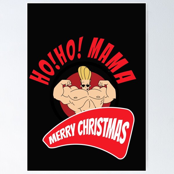 Item preview, Johnny Bravo Christmas Shirt designed and sold by patricke116.