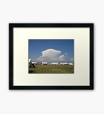 Anime Clouds Framed Print