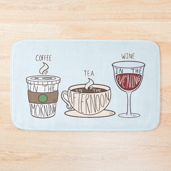 Item preview, Coffee Tea Wine (Horizontal) designed and sold by MynnuB.